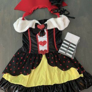 Queen of Hearts Alice in Wonderland Halloween Cost